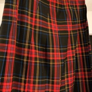 Plaid Skirt